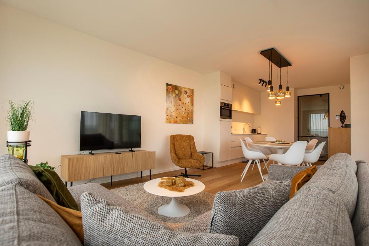 Modern En Gezellig Appartement Vlak Aan Het Strand Blankenberge Exteriör bild