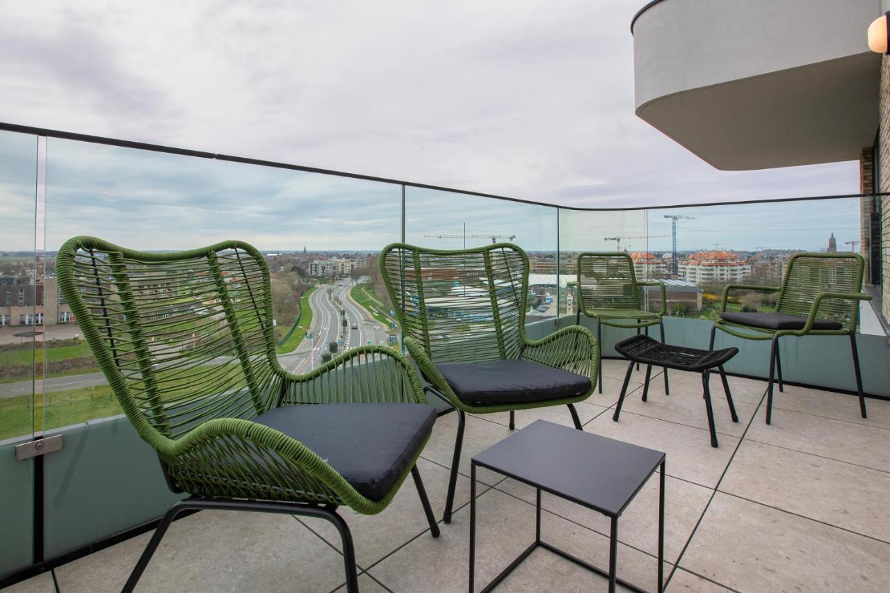 Modern En Gezellig Appartement Vlak Aan Het Strand Blankenberge Exteriör bild